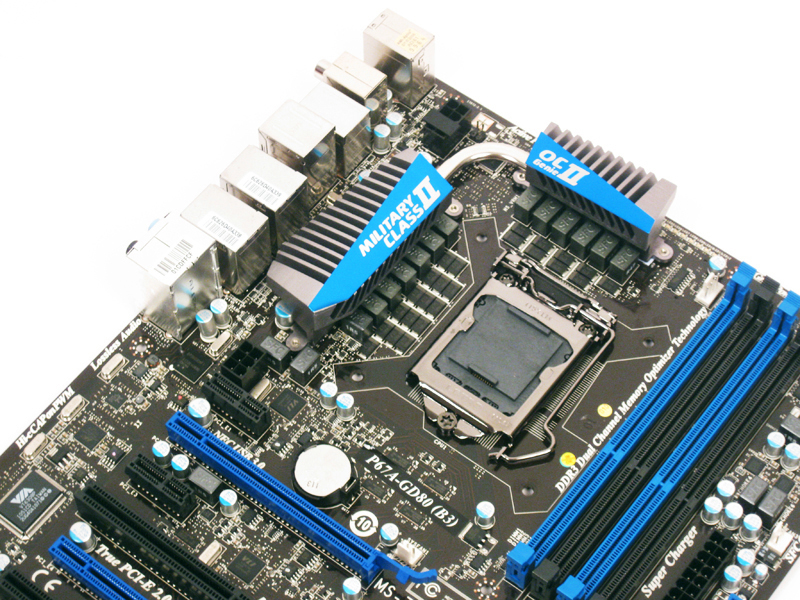 Closer Look: MSI P67A-GD80 - MSI P67A-GD80 (B3) Motherboard Review - Page 2